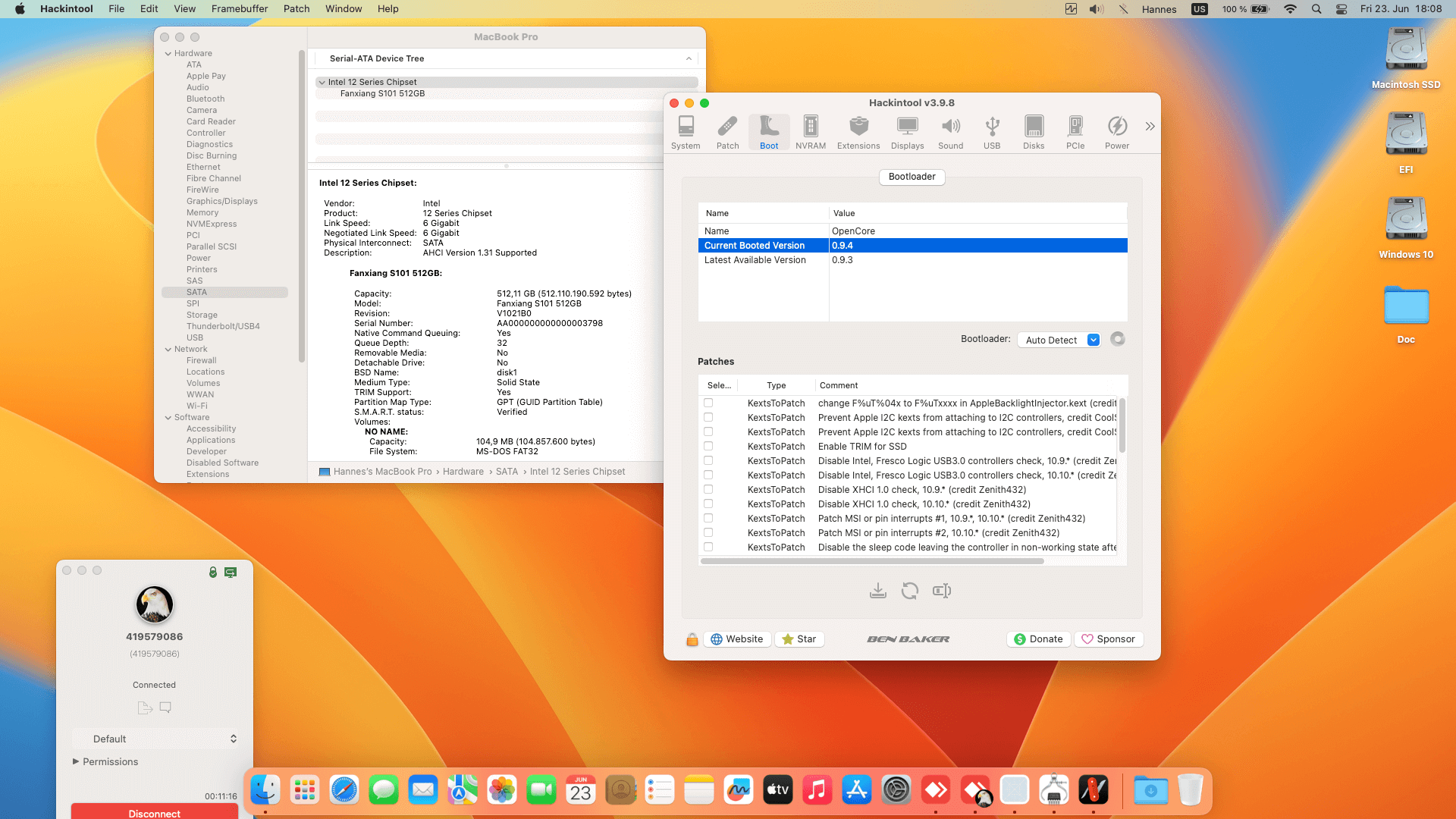 Lenovo Ideapad V15 IIL 3nd [IceLake   Intel UHD Graphics G1 + I2C]   OpenCore 1